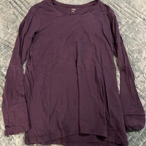 ana XL Long Sleeve Blue Shirt